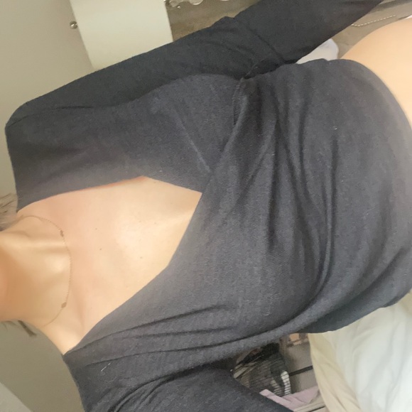 Blank long sleeve crop top - Picture 4 of 4